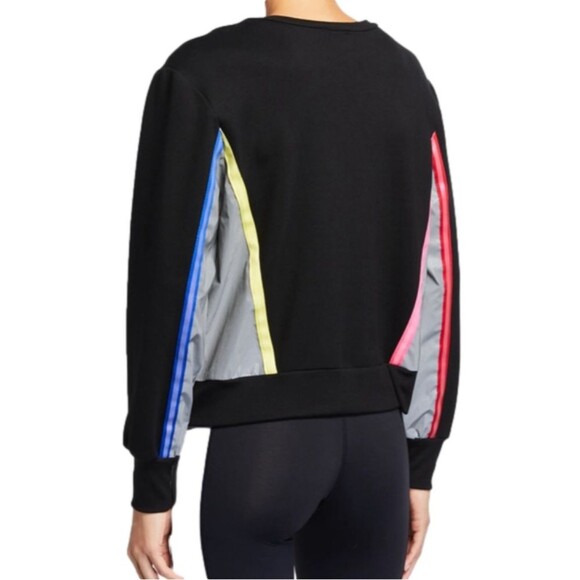 NWT Terez Colorblock Sweatshirt with Reflective Trim - Picture 2 of 6